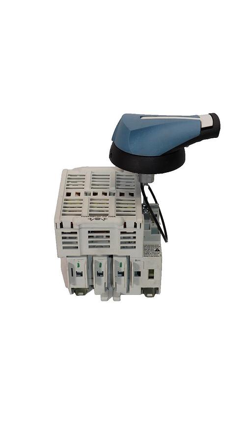 Used SOCOMEC 37103004 30A 600Vac 3Ph Disconnect Switch With Fuse