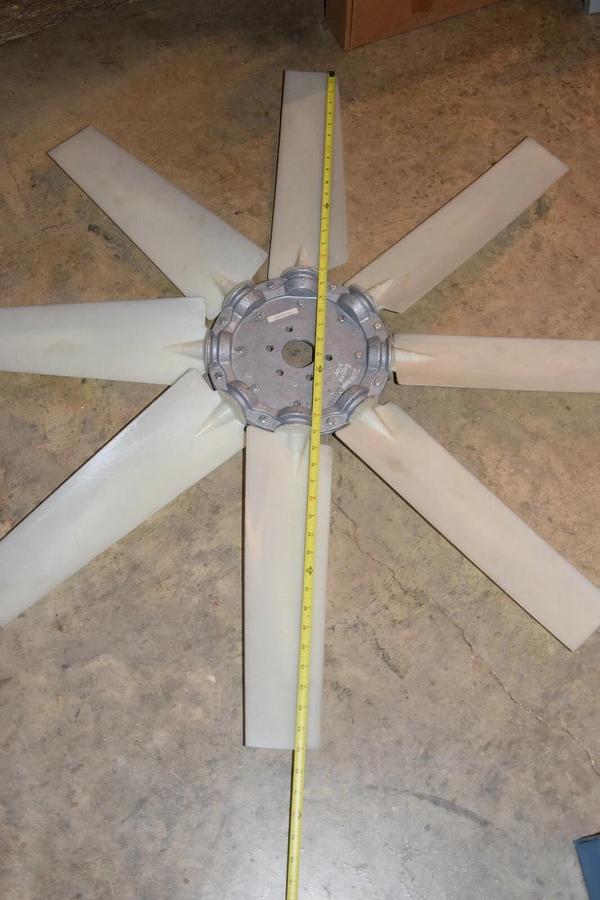 (NEW) MULTI WING 52000112 45" 2" Bore Industrial Truck Engine Fan *READ S/H DET*