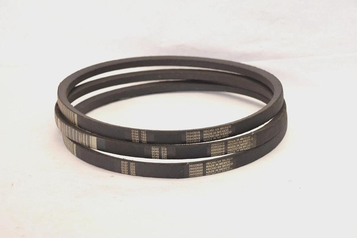 Used (lot of 3) Continental A26 V-belt 21042018 Matchmaker ORS/SC