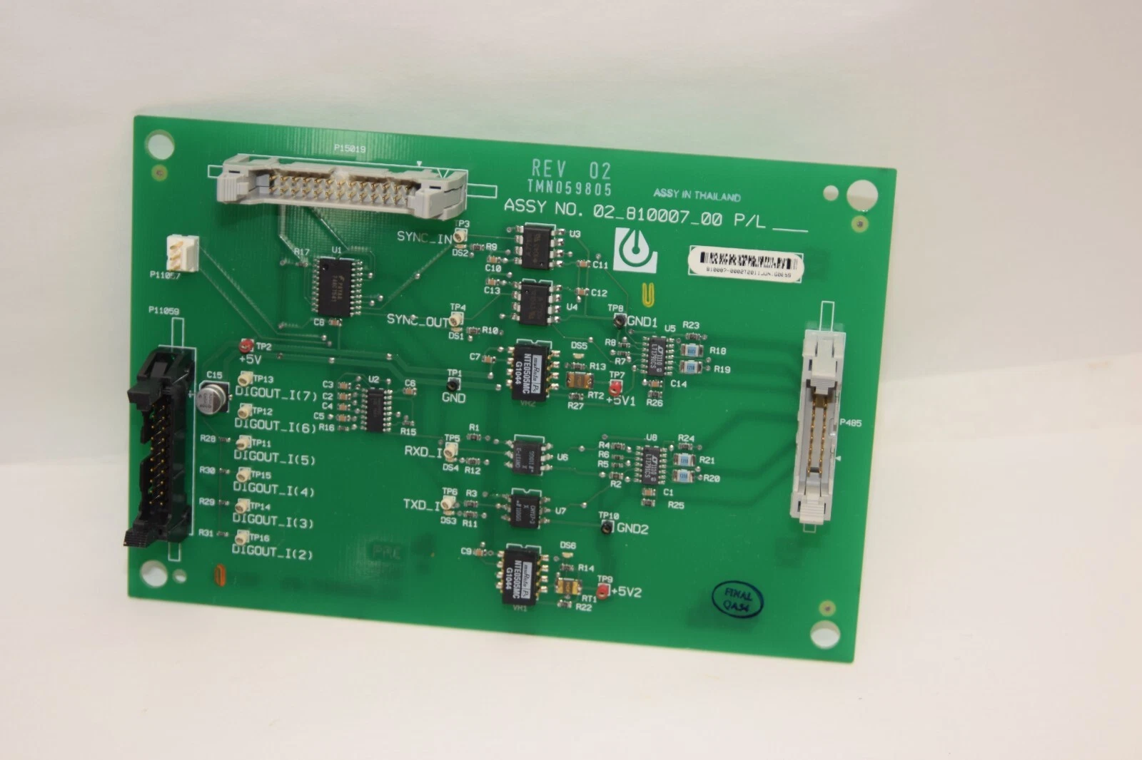 (NEW) LIEBERT / EMERSON TMN059805 Rev 02 Assy No. 02_810007_00 Circuit Board