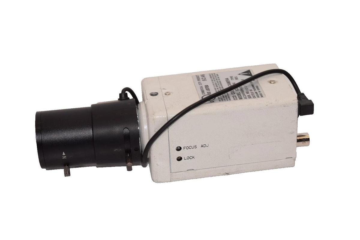 Used Ikegami / HamiIton ICD-508 Color Security Camera w/Computar 3.5-8mm 1/3" Lens