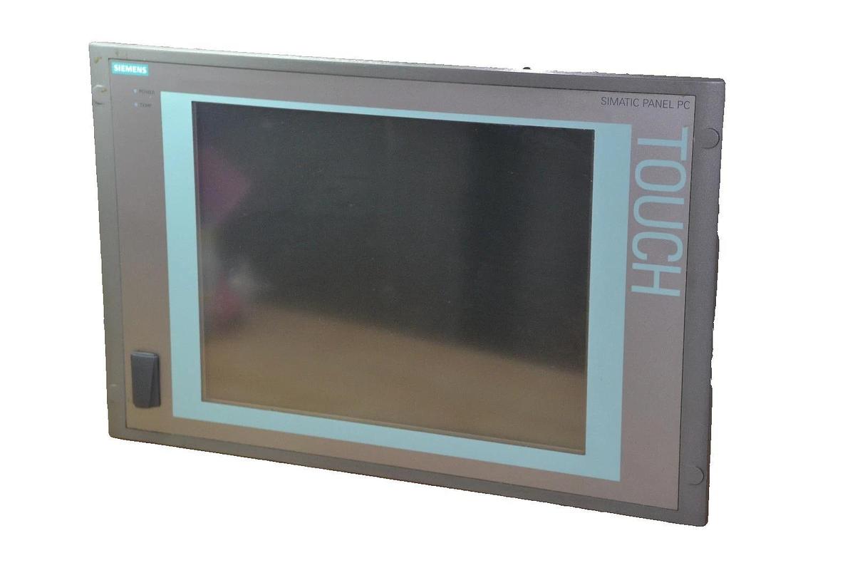 Used SIEMENS SIMATIC TOUCH PANEL 15T 15" Front V412.00.007.593 A5E00324360 06