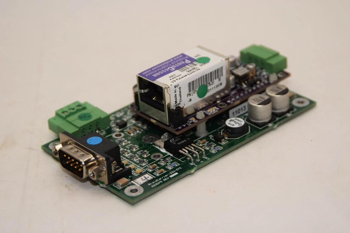 Used PROTOCARRIER 232-DTE A23075 F31144 Rev 2 AF-M1 94V-0 PC Board