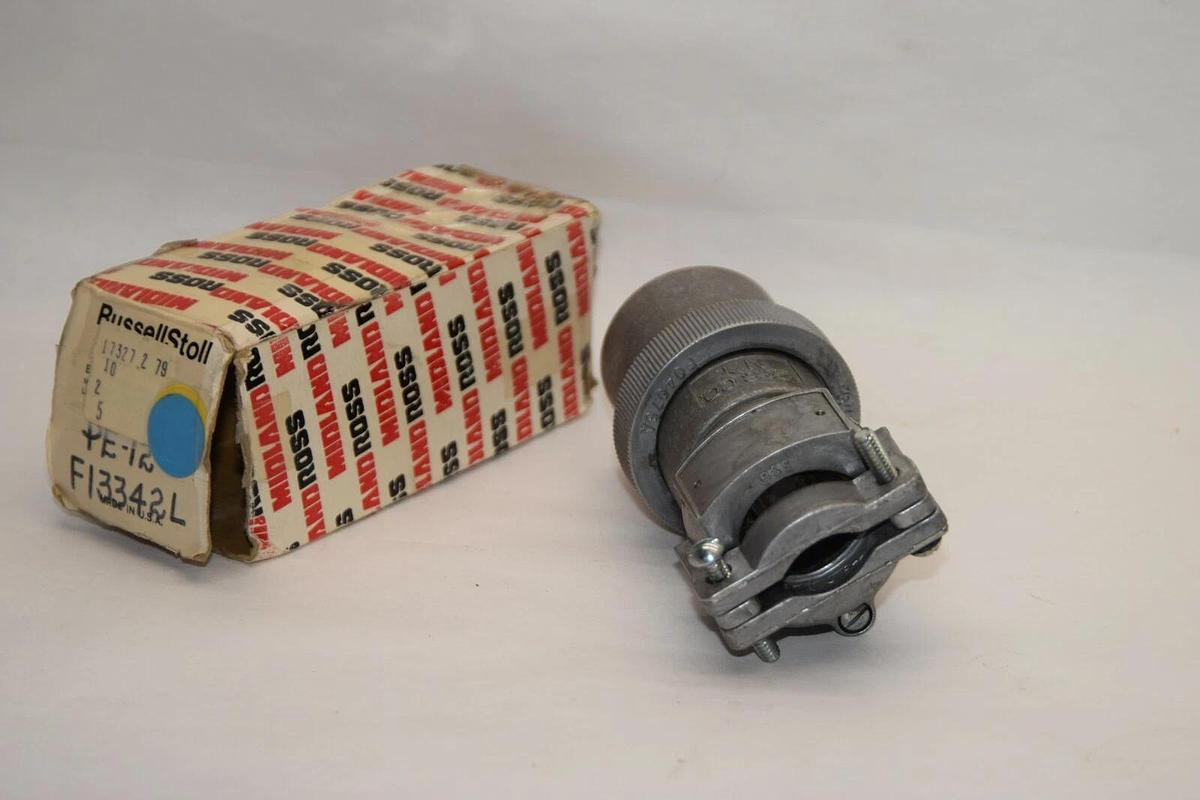 (NEW) RUSSELLSTOLL PE-12 F13342L 17327 Housing For Receptacle