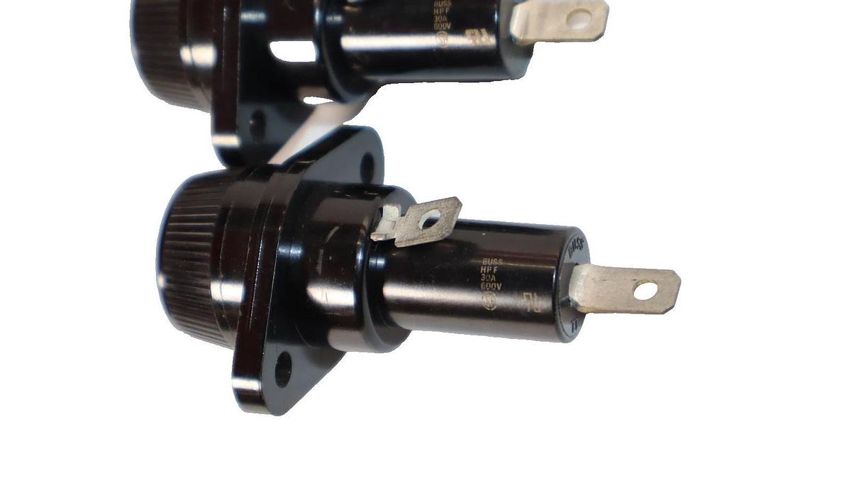 Buss HPF 30A 600A Fuse Holder (New - Lot of 2)