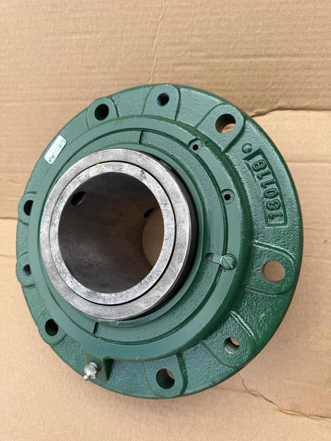 REX 4-7/16" ZBT-407 Self Alighning Flange roller Bearing 84633 REXNORD 130118