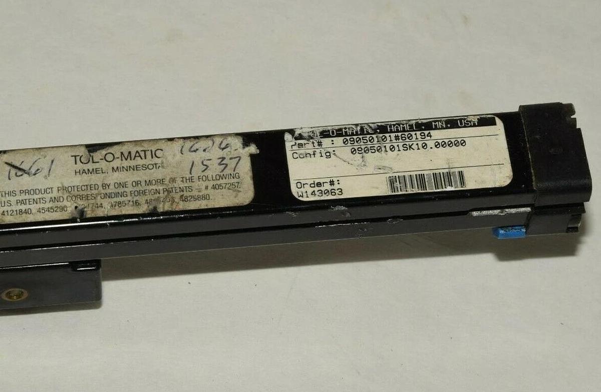 Used TOL-O-MATIC 0905101 #60194 W143063 Pneumatic Cylinder
