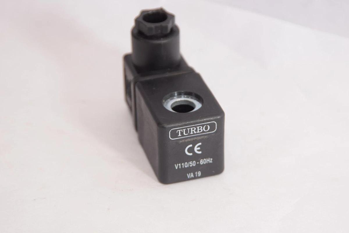 (NEW) TURBO / MPM / DUSTEX 07-301-00504-06 V110/50-60Hz Solenoid Coil W/ B-12