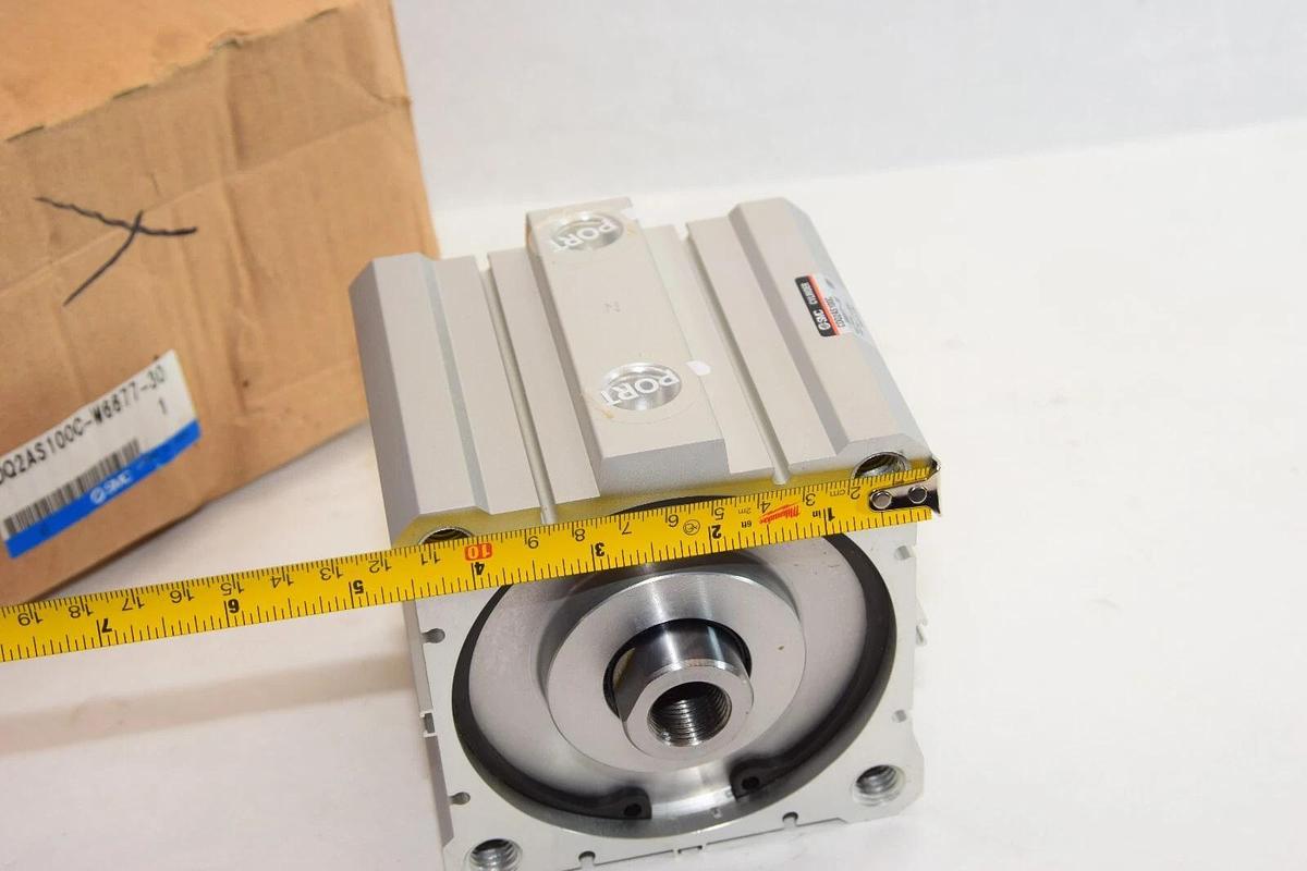(NEW) SMC CDQ2AS100C-W6677-30 Double Acting Pneumatic Cylinder