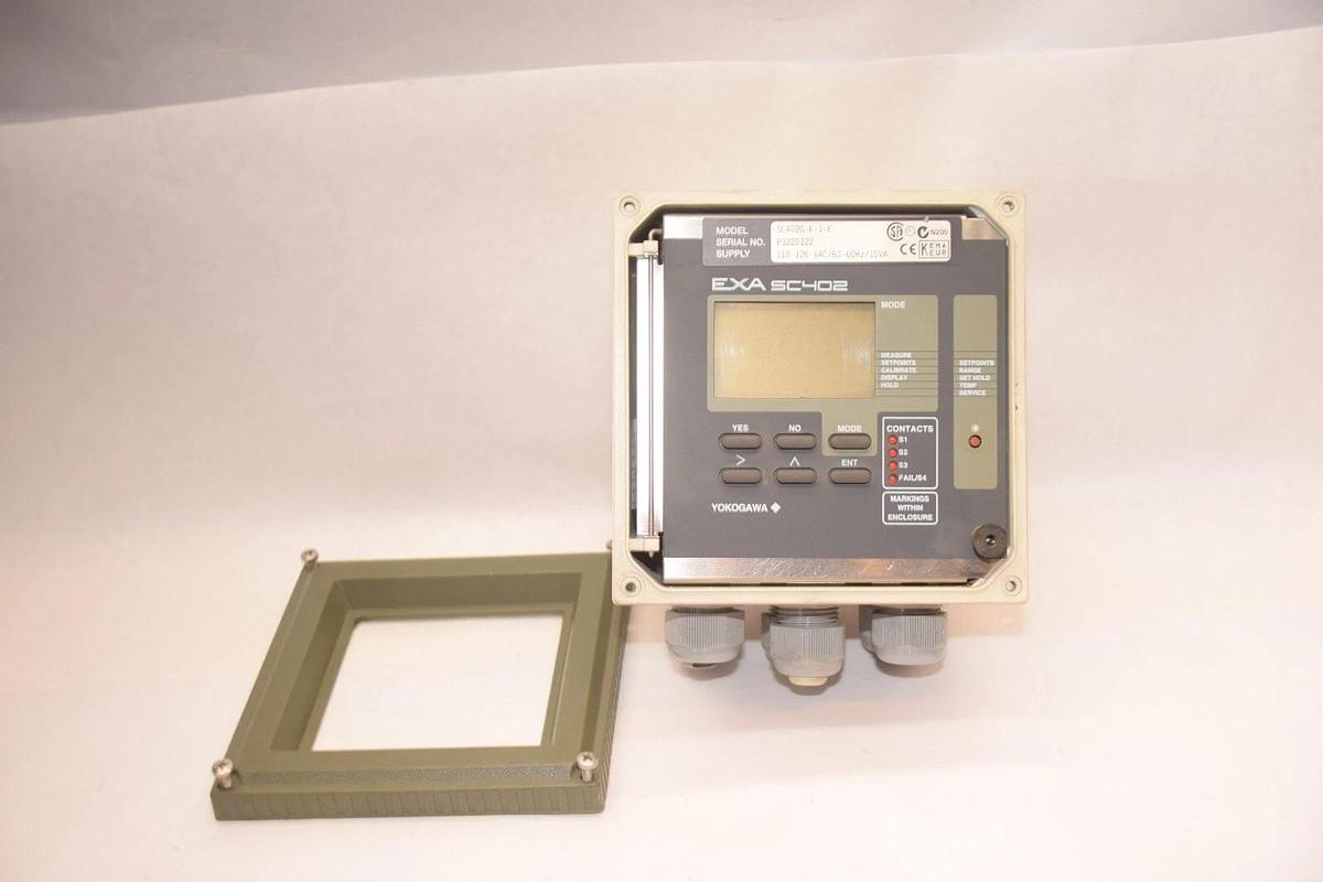 Used YOKOGAWA SC402G-E-1-E , EXA SC402 110-120Vac 50/60Hz Conductivity Transmitter