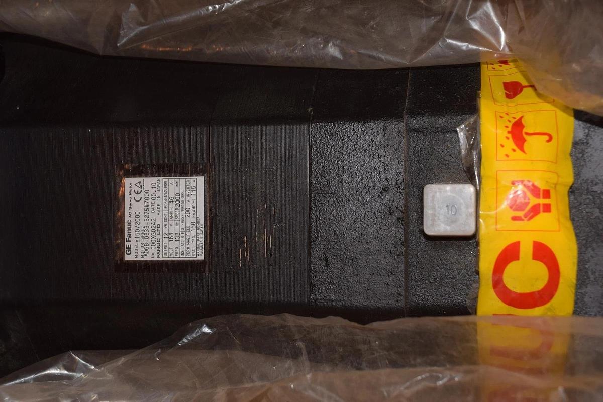 NEW FANUC AC Servo Motor A06B-0333-B275  A06B-0333-B275#7000 A150/2000 12kW 164v
