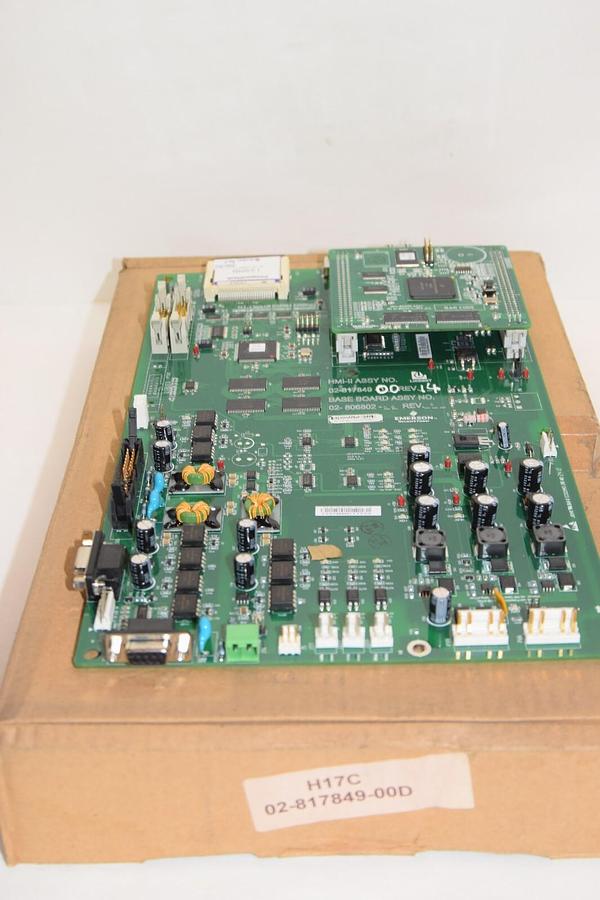 (NEW) EMERSON / LIEBERT 02-817849-00 Rev 14 02-806802-00 Rev 5 HMI-II Assy Board