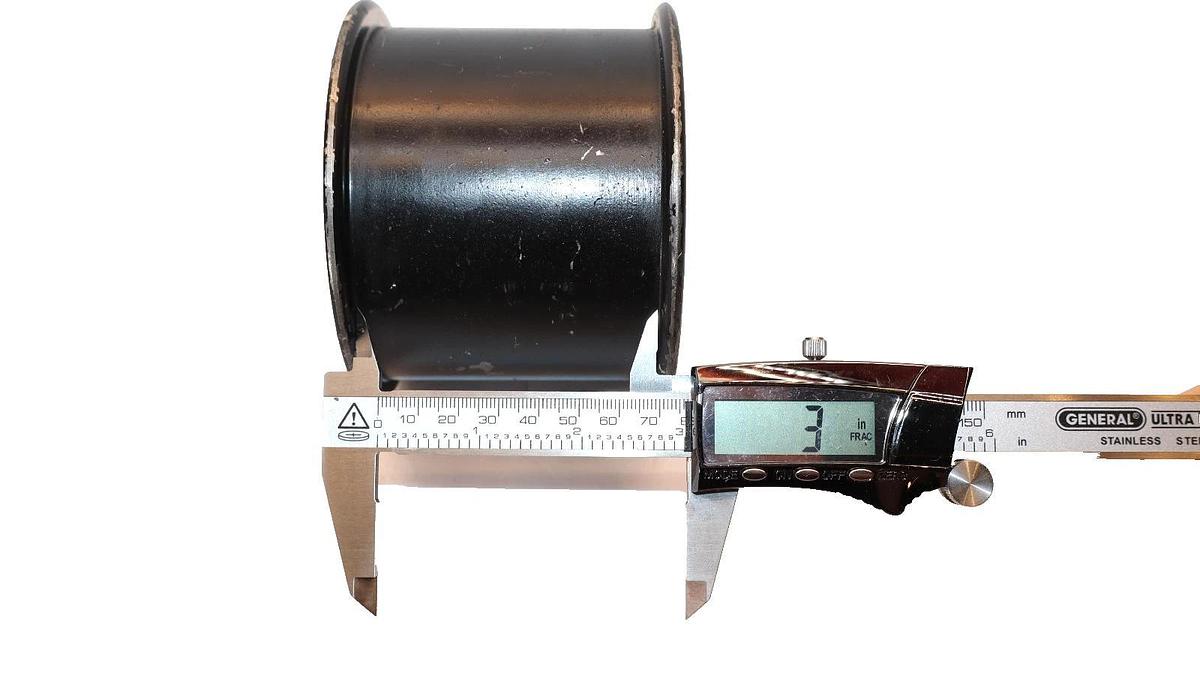 Brewer 203KRR2-C3-LD , P3B 3" x 4" Ball Bearing Flanged Pulley Idler (New)