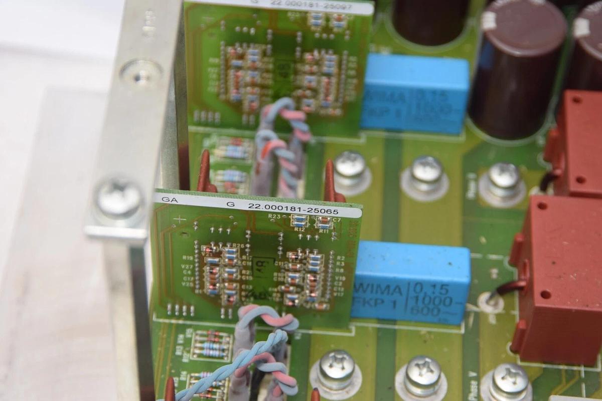 Used EUC-HELLER LMA-60/90A , 20.004 002014X-00312 20.004 217-03 Drive Servo Amplifier