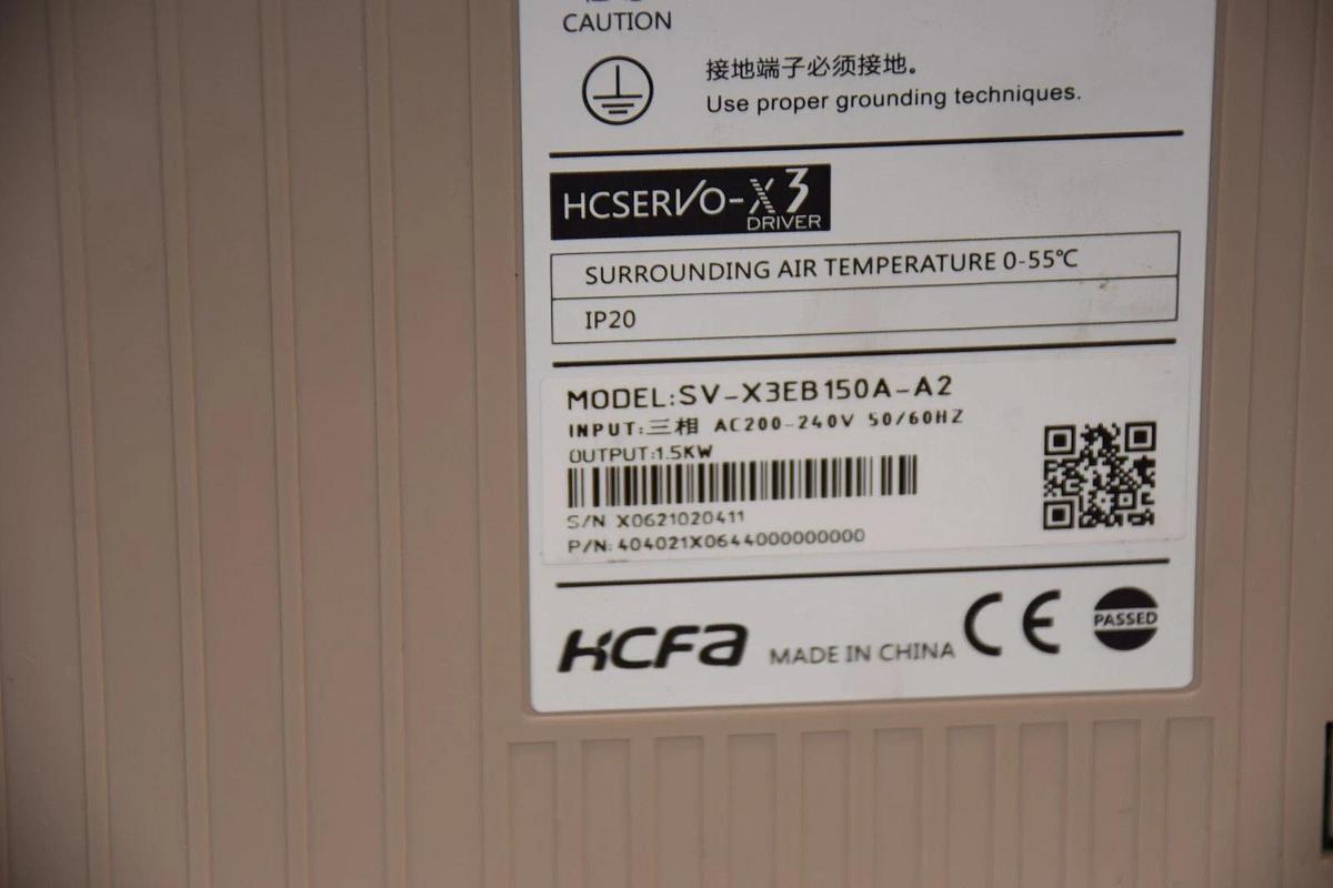 Used HCFA SV-X3EB150A-A2 SVX3EB150AA2 1.5kw Servo Drive 200-240v