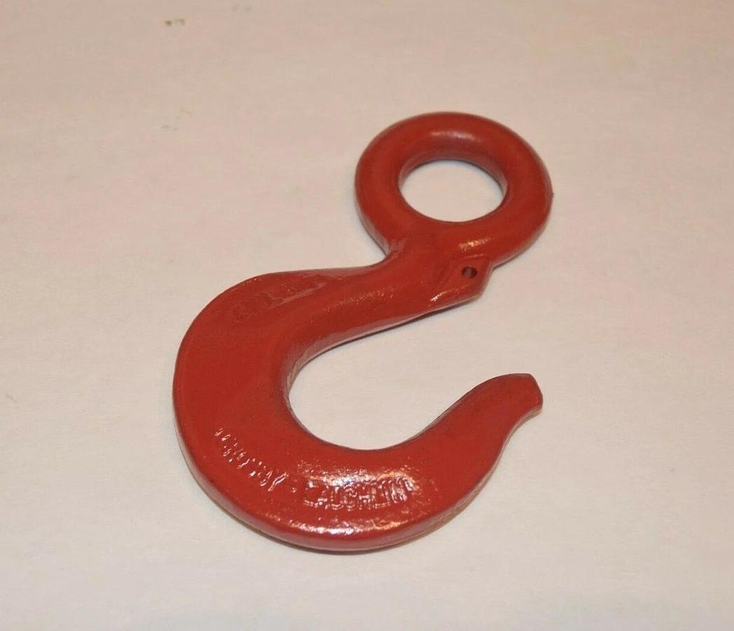 Used Crosby Laughlin 3 Ton Hook USA SWL3T hoist tow Lift Hook  (NEW)