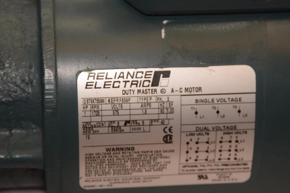 (NEW) DODGE FB56CG16A50 50:1 Ratio 575V 1.8Amp Gear Reducer Dual Output