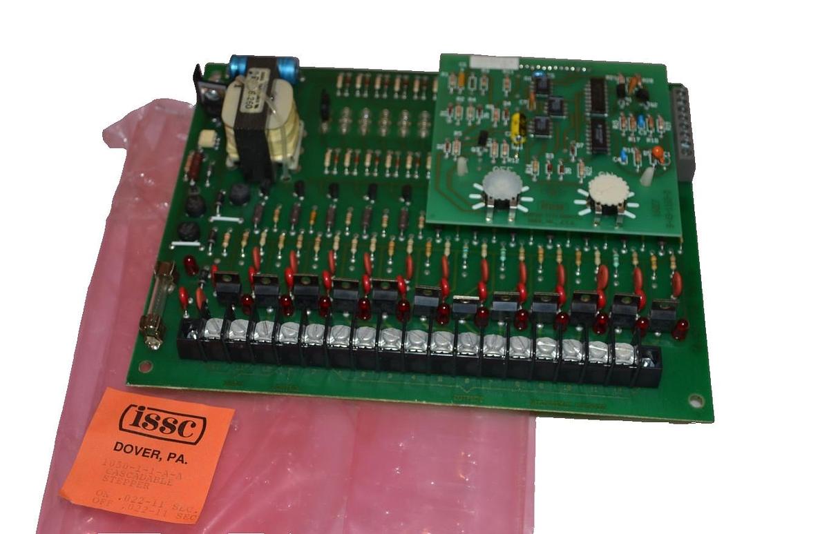 ISSC 1050-1-1-A-A 105011AA B-45-1164 B451164 CASCADABLE STEPPER CARD NEW