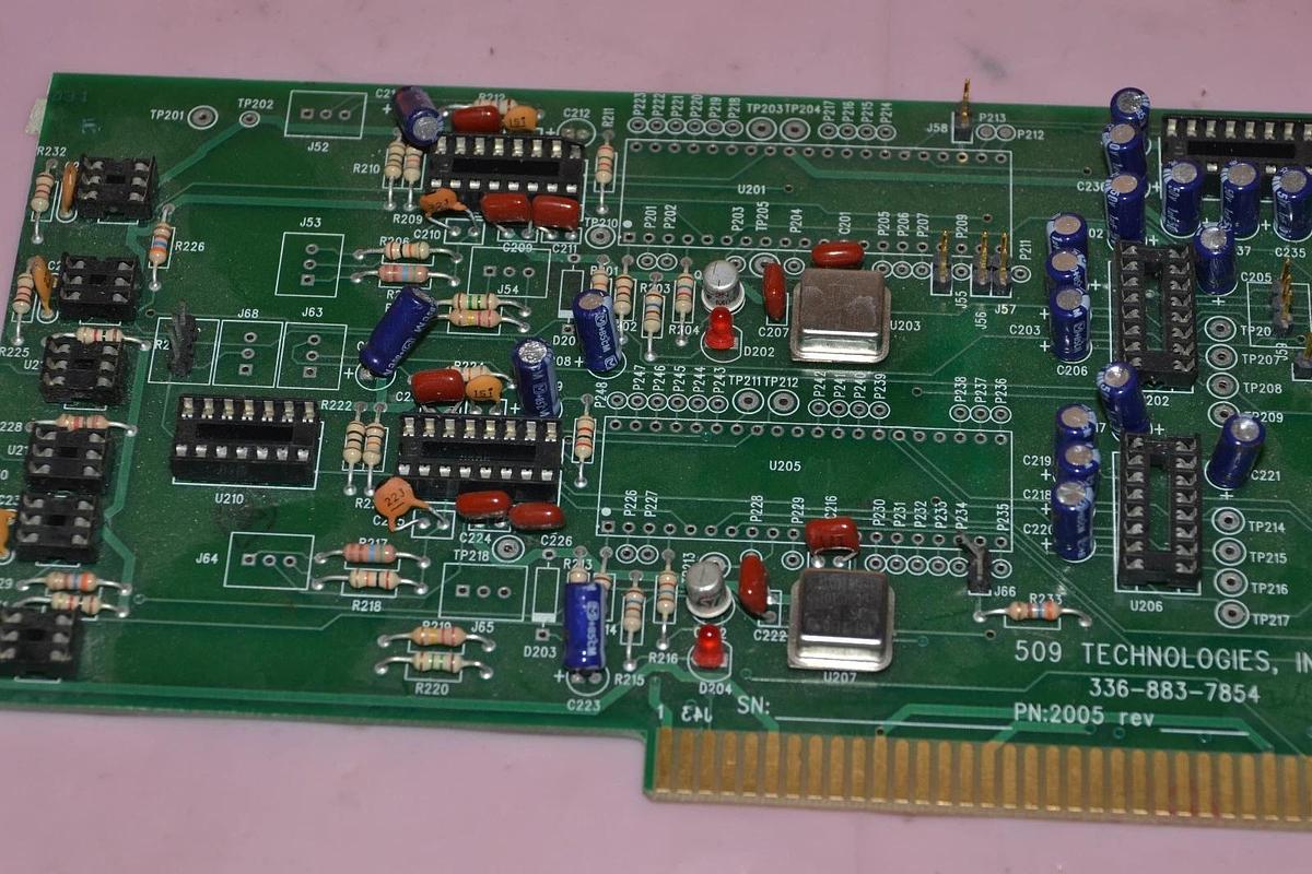 Used 509 TECHNOLOGIES PN 2005 CIRCUIT BOARD 336-883-7854