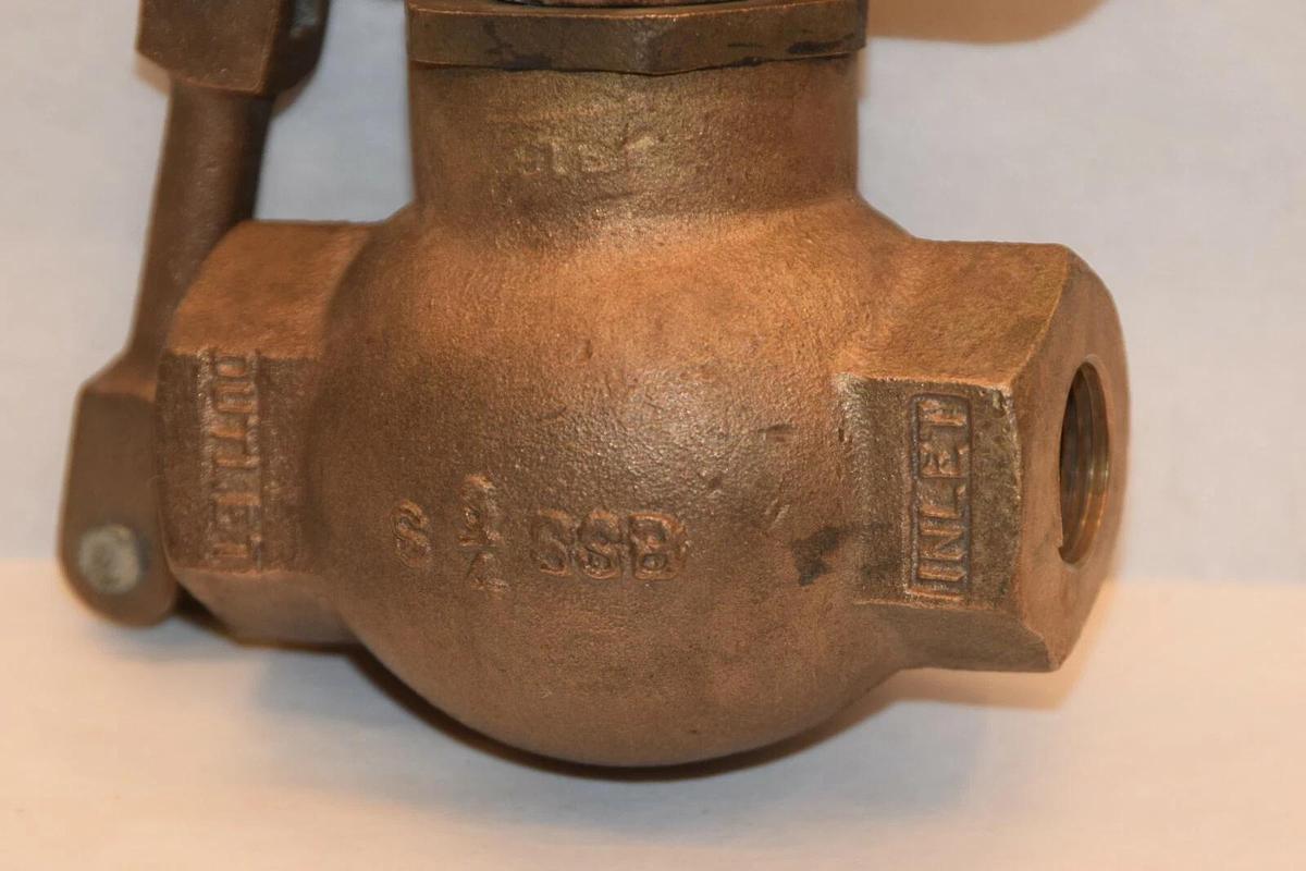 (NEW) KECKLEY KLIPFEL 3/4" Float Ball Valve