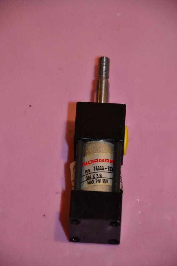 NORGREN PNEUMATIC CYLINDER TA00G-B03-AAA00 3/4 X 3/8 250 PSI NEW