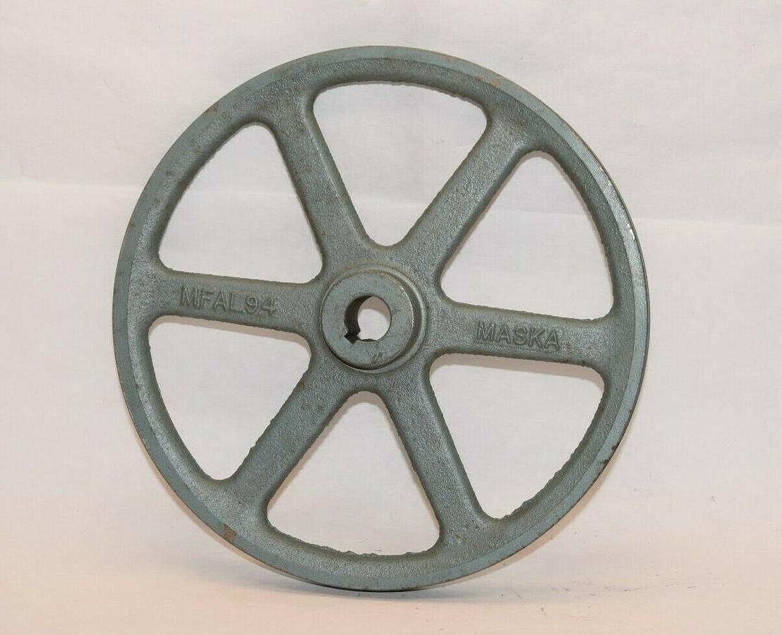 (NEW) MASKA MFAL94 3/4" Bore 9" Cast Iron Sheave