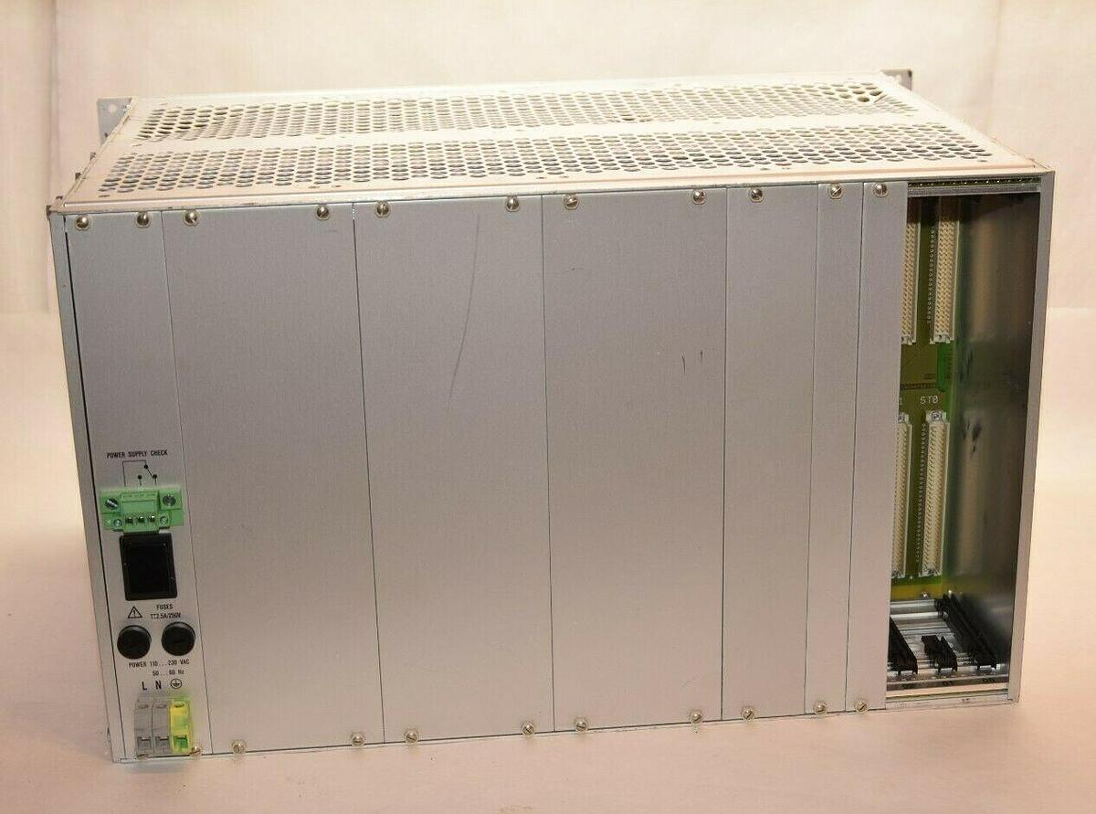 Used VIBRO-METER 204-040-100-012 KW38/04 VM600 P1-P2 Back Plane Rack