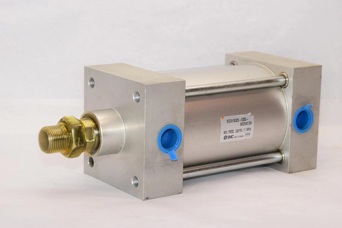 (NEW) SMC NCDA1B325-0300-98258CDN 250psi Tie Rod Cylinder