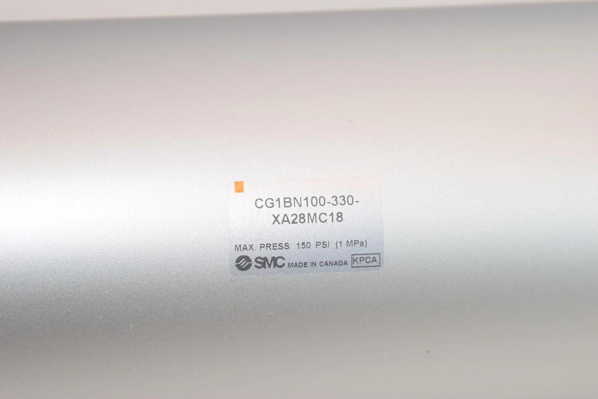 (NEW) SMC CG1BN100-330-XA28MC18 150psi Pneumatic Air Cylinder