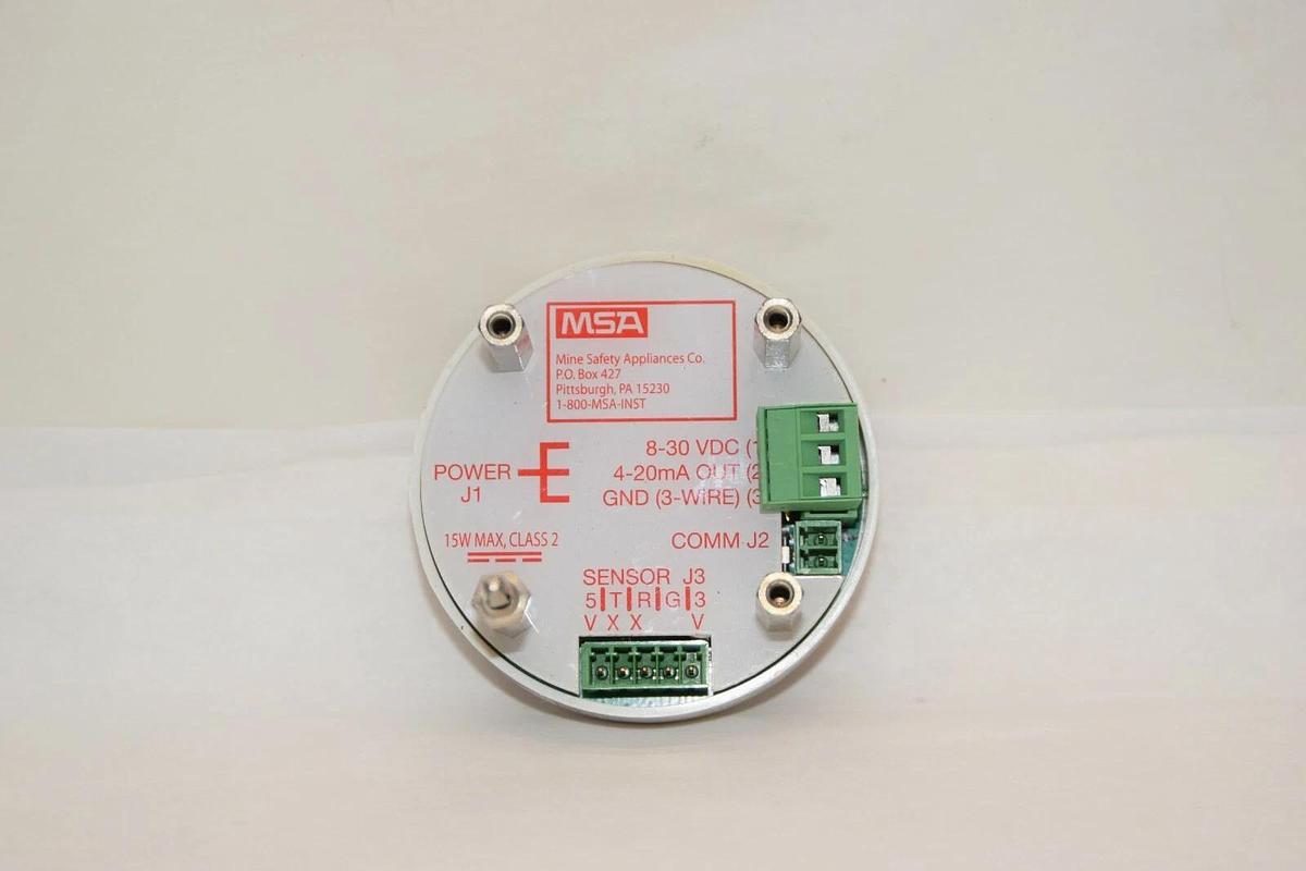 Used MSA A-ULTX-PCB-L-4-1-0-0-0 AULTXPCBL41000 3W Ultima X Series Gas Monitor Sensor