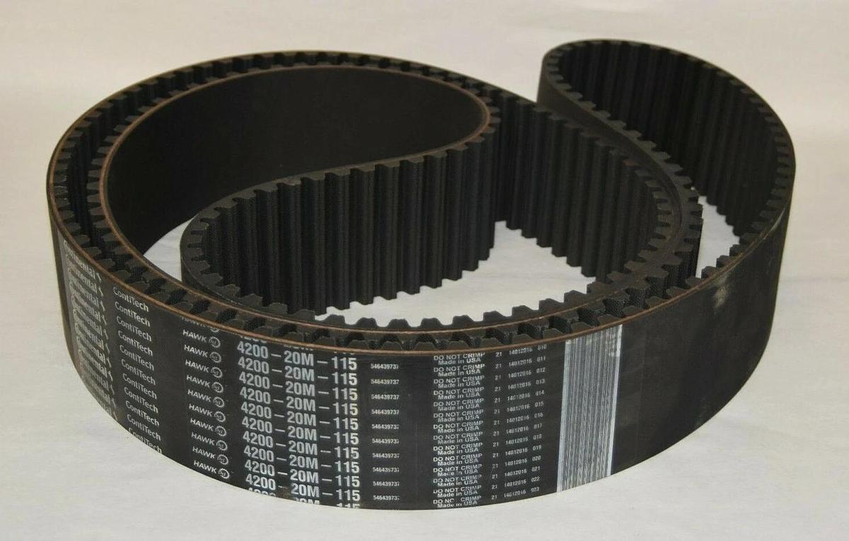 (NEW) CONTINENTAL 420020M115 4200-20M-115 4.5" Wide Hawk PD Timing Belt