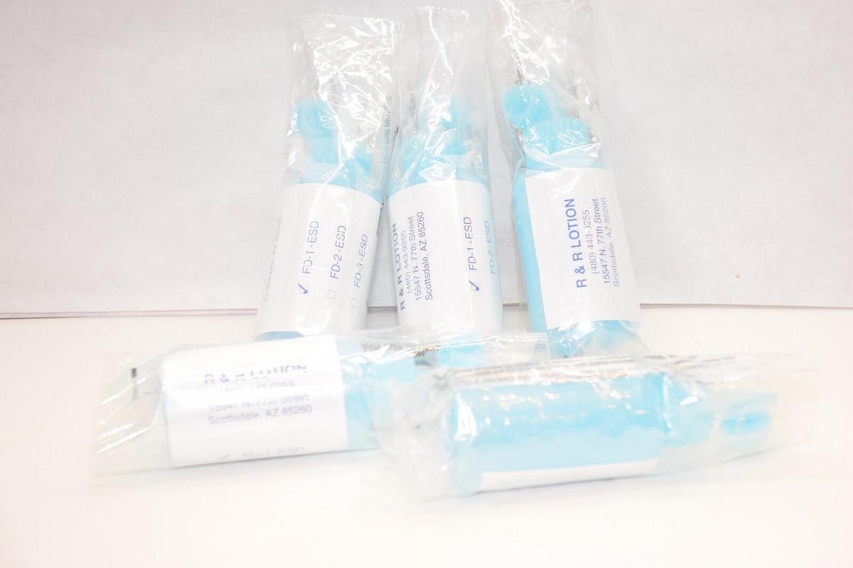 (NEW - LOT OF 5) R & R LOTION FD-1-ESD 2oz Flux Dispenser