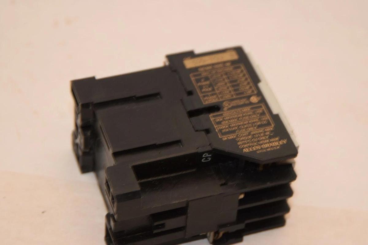 Used ALLEN BRADLEY 509-T0J 509-TOJ Series B Size 00 3Ph 3-4P 600V 24V Coil Starter