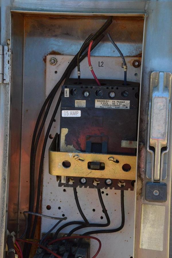 Used Square D S/S 8539-SCW43 Stainless steel 8536 SBO 2 Size 0 Starter contactor