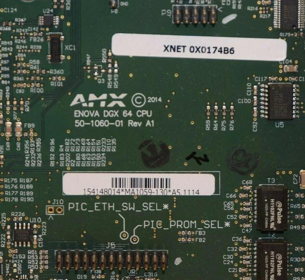 Used AMX 50-1060-01 50106001 ENOVA DGX 64 CPUT Main Circuit Board