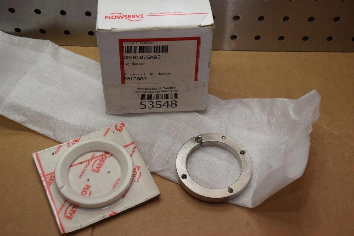 FLOWSERVE QKFA1875AG3 SS/GF DURAFLON LOP SEAL NEW