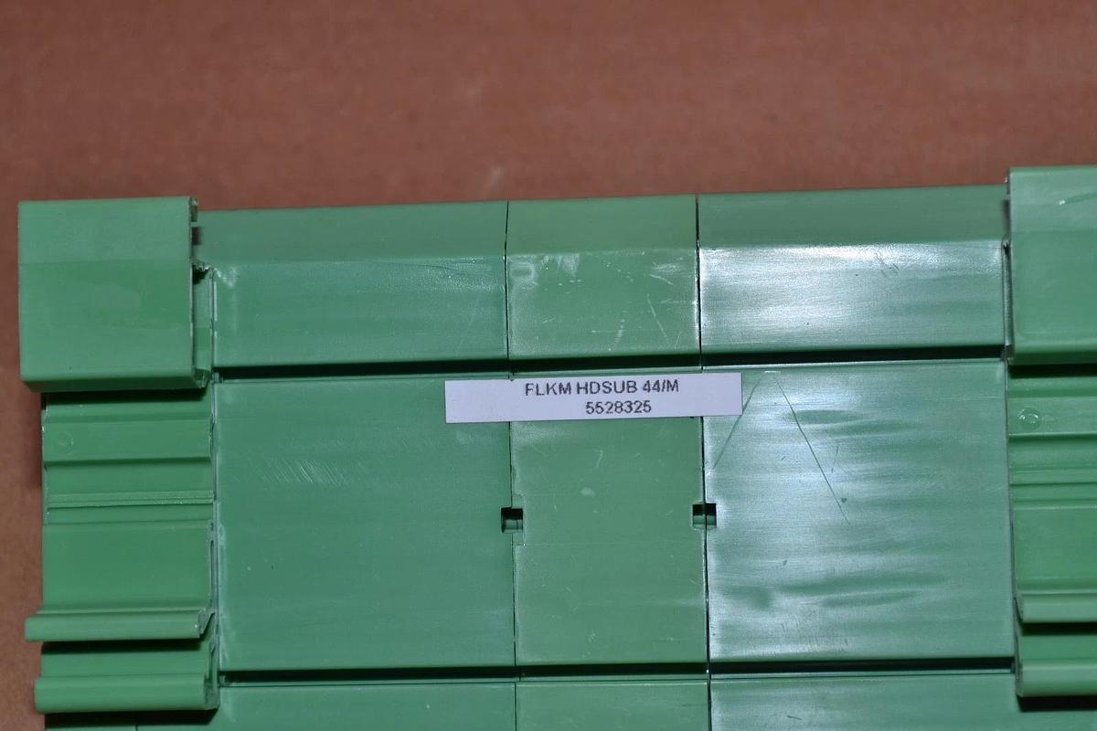 Used PHOENIX CONTACT INTERBUS-S FLKM-HDSUB-44/M FLKMHDSUB44/M FLKM HDSUB 44/M