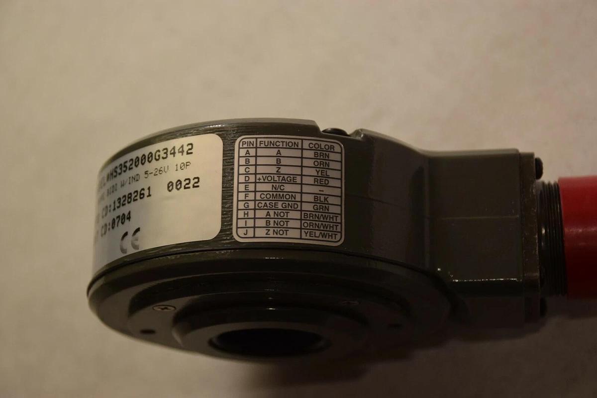 (NEW) DYNAPER / DANAHER CONTROLS HS352000G3442 1" BORE BIDI W/IND 5-26V 10P