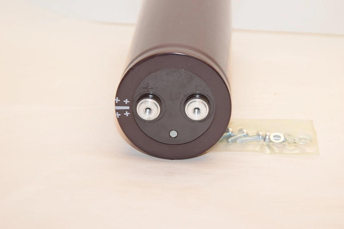 NIPPON CHEMI-CON 528998P1 16000uF 350Vdc Capacitor W/Hardwar Packet