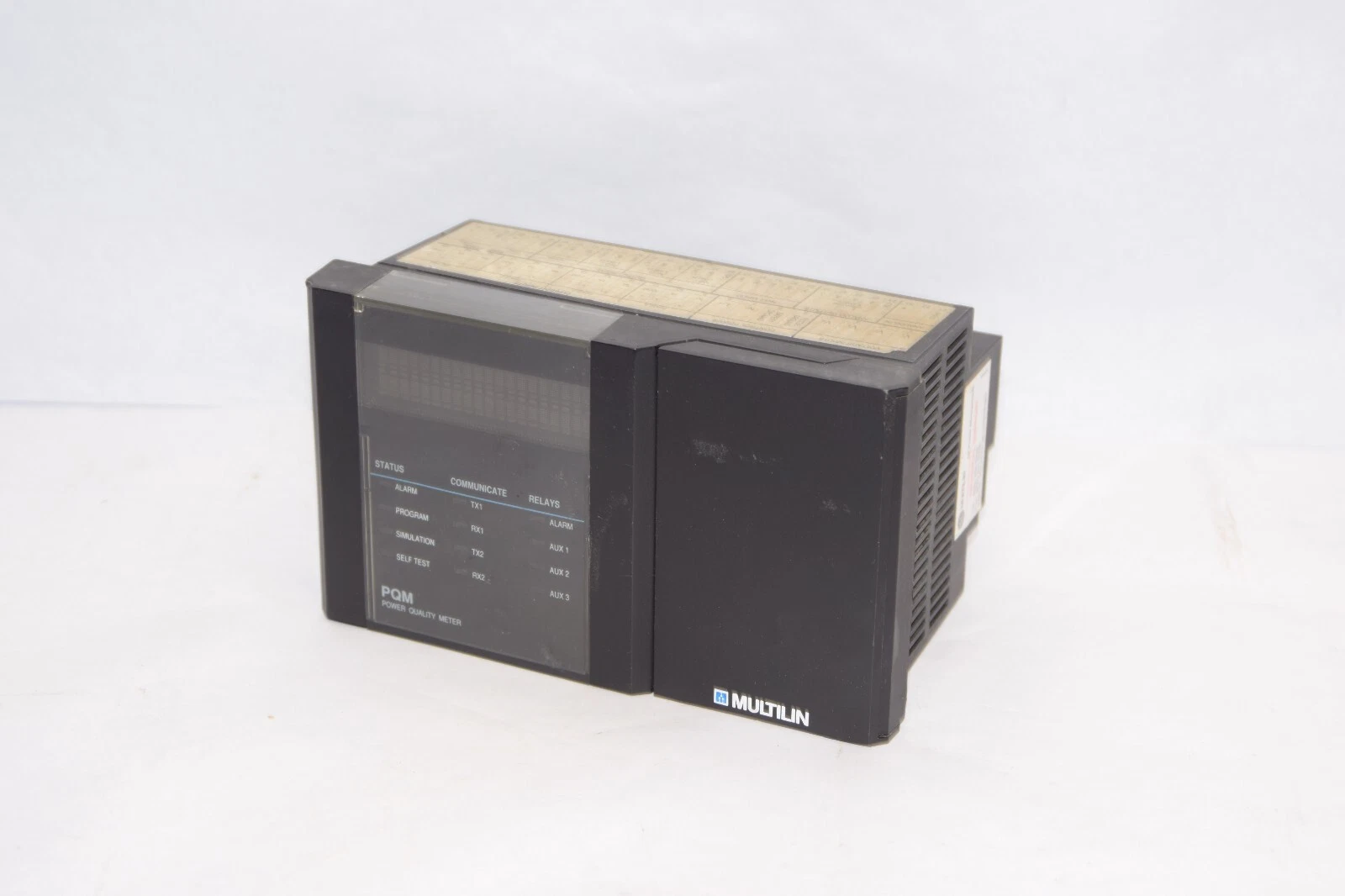 Used GE PQM-T20  POWER QUALITY METER 90-300VDC (PARTS ONLY)