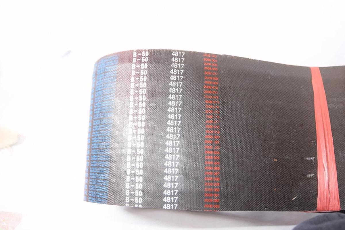 (NEW) D&D POWER DRIVE B-50 9 Rib 9/B-50 4817 Banded V-Belt