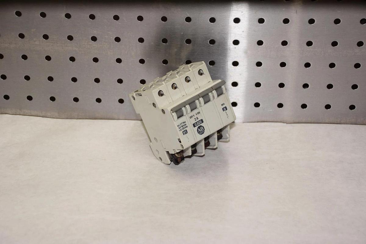 ALLEN BRADLEY 1492-CB2 1492CB2 2A 4POLE CIRCUIT BREAKER NEW