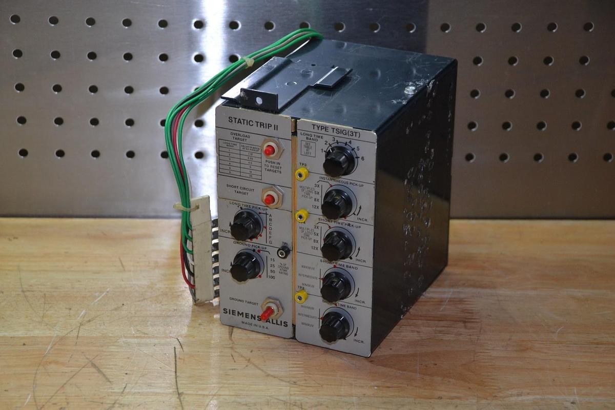 Used SIEMENS - ALLIS TSIG(3T) 86061168 STATIC TRIP II   ALLIS TSIG 3T