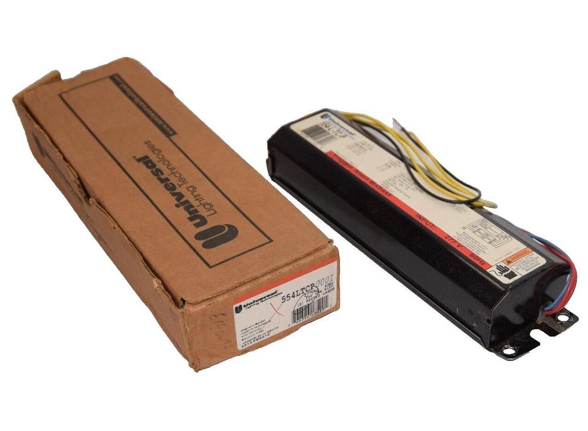 (NEW) UNIVERSAL LIGHTING TECHNOLOGIES 554-L-TC-P Trigger Start Ballast