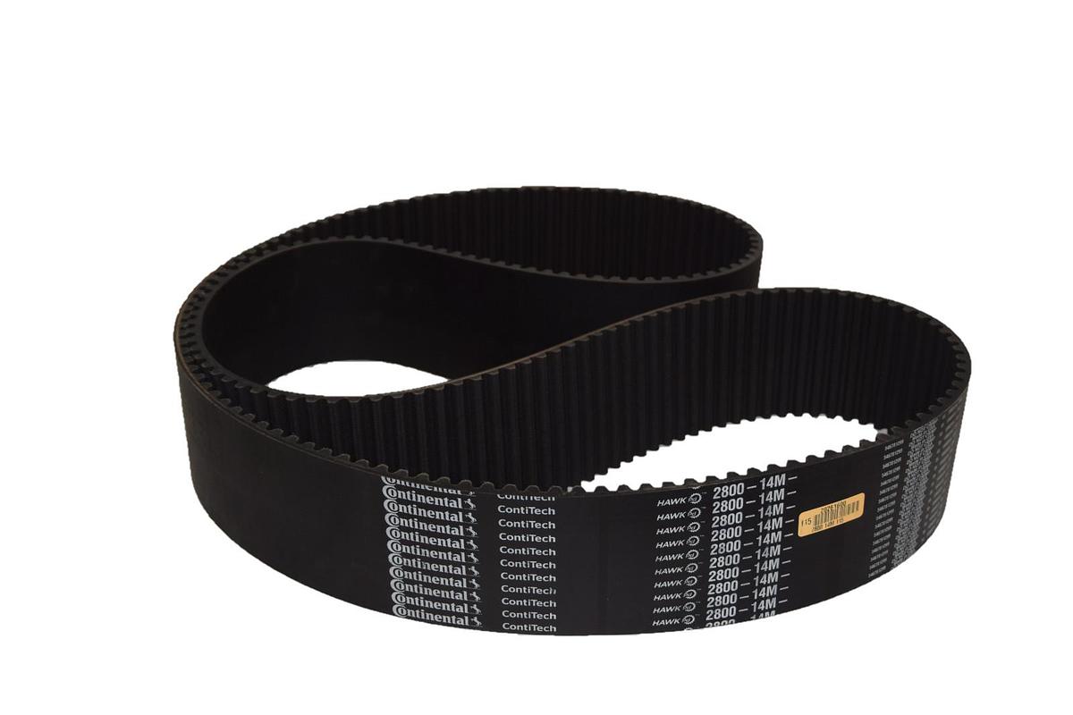 Used Continental ContiTech Hawk 2800-14M-115 Belt 20261600  2800 14M 115  HTD Belt