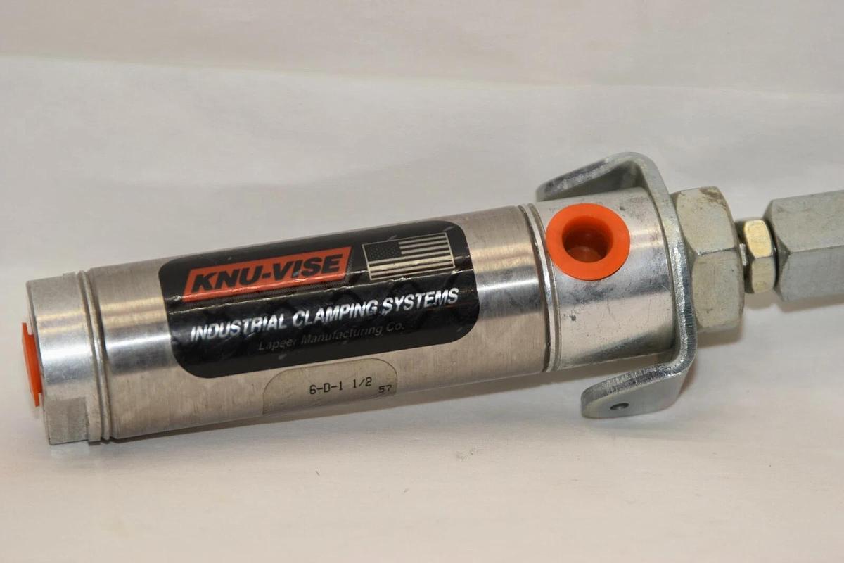 (NEW) KNU-VISE 6-D-1 1/2 6-D1-1/2 Pneumatic Cylinder