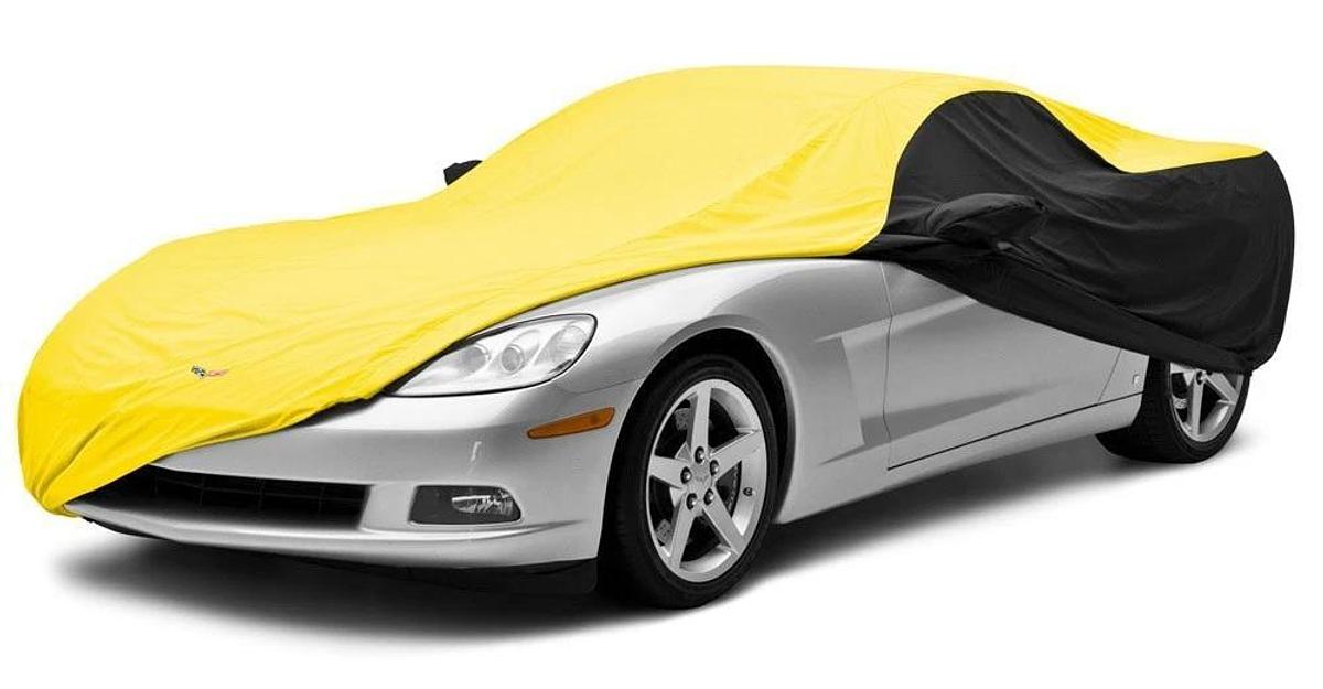 Coverking Custom CVC3SP293CH101-59 Exterior Car Cover Chevrolet Corvette Yellow
