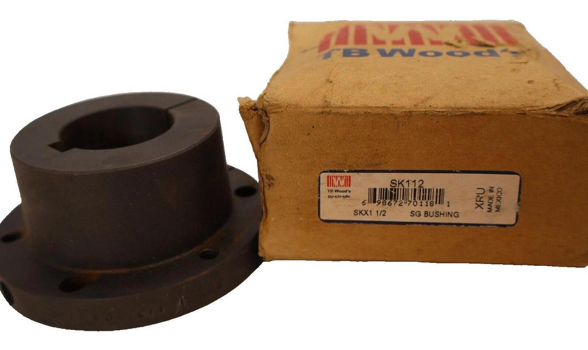 TB Woods SK112 SKX1-1/2 SKX11/2 SG BUSHING  (NEW)