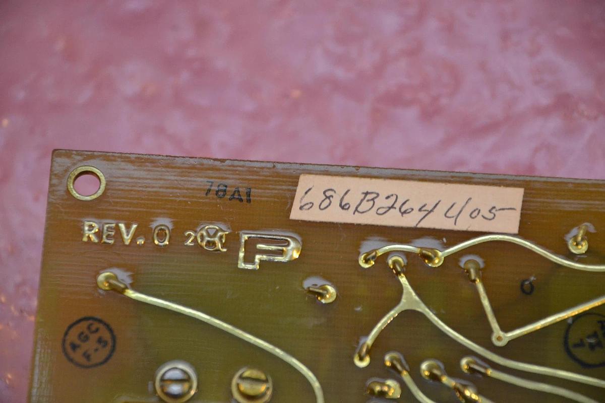 Used ABB FISHER & PORTER CIRCUIT BOARD CARD 686B264U05