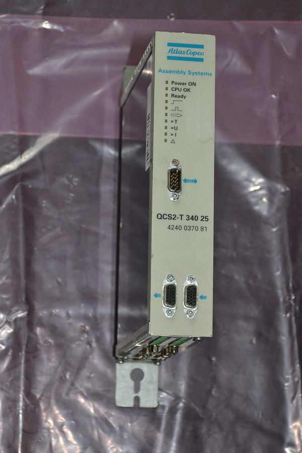 Used ATLAS COPCO CONTROLS 4240 0366 81 QCM2-T QCM2 T 34015 4240036681